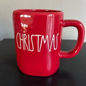 Rae Dunn Red Christmas Mug